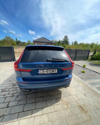 Volvo XC 60 cena 74000 przebieg: 61200, rok produkcji 2021 z Bydgoszcz małe 106